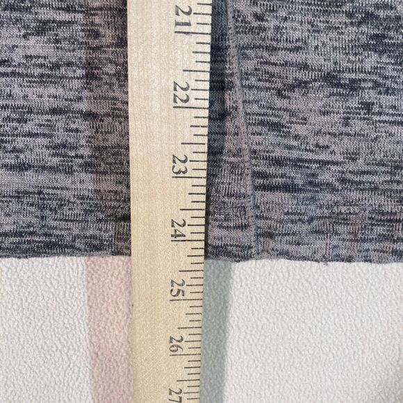 Athleta Blissful Hoodie S Tan/Black Cowl Neck Thumb Holes Classic Outdoor Layer - Picture 3 of 10